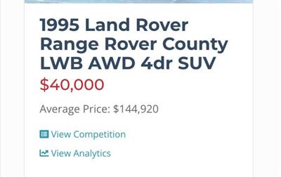 1995 Land Rover Range Rover County LWB   - Photo 27 - San Diego, CA 91977