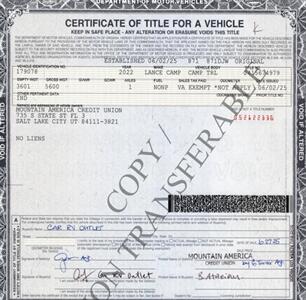 2022 LANCE 650 DIESEL NISSAN   - Photo 32 - Brea, CA 92822