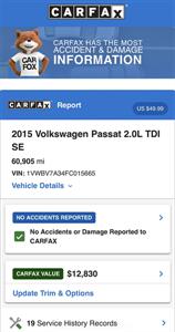 2015 Volkswagen Passat 2.0L TDI 6 speed - Photo 45 - San Diego, CA 91977