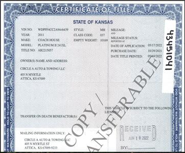 2011 COACH HOUSE PLATINUM II 24 1 XL   - Photo 80 - Chino Hills, CA 91709