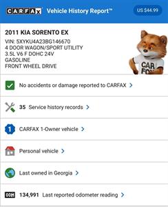 2011 Kia Sorento EX   - Photo 20 - Gainesville, GA 30501