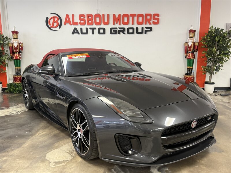 Gray (Bosphorus Grey Metallic) 2020 Jaguar F-TYPE P300 Convertible RWD Convertible Rear-Wheel Drive 8-Speed Automatic