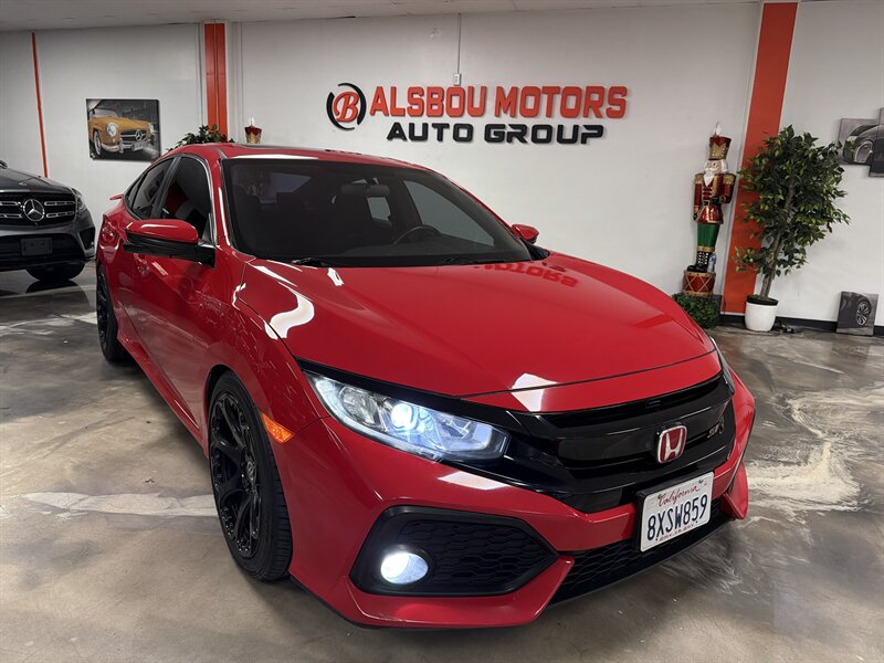 Rallye Red 2019 Honda Civic Si FWD Sedan Front-Wheel Drive 6-Speed Manual