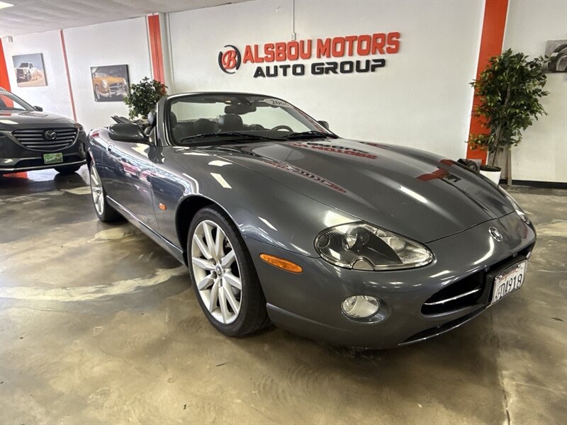 Satin Silver 2006 Jaguar XK-Series Convertible Rear-Wheel Drive 6-Speed Automatic