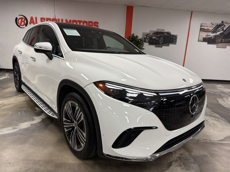 MANUFAKTUR Moonlight White Metallic 2025 Mercedes-Benz EQS SUV 450+ RWD SUV / Crossover Rear-Wheel Drive Automatic