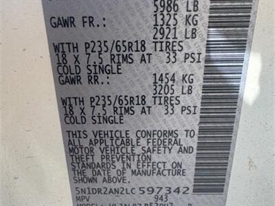 2020 Nissan Pathfinder S  - ONE OWNER - Photo 13 - Albuquerque, NM 87107