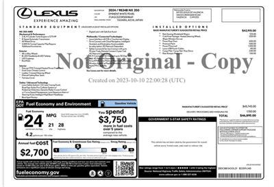 2024 Lexus NX 350 - Photo 43 - Canoga Park, CA 91303
