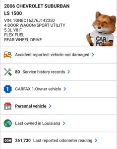 2006 Chevrolet Suburban LS 1500 - Photo 12 - Baton Rouge, LA 70805