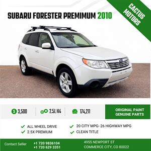 2010 Subaru Forester 2.5X Premium Wagon