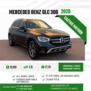 2020 Mercedes-Benz GLC GLC 300 4MATIC SUV