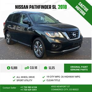 2018 Nissan Pathfinder SL SUV