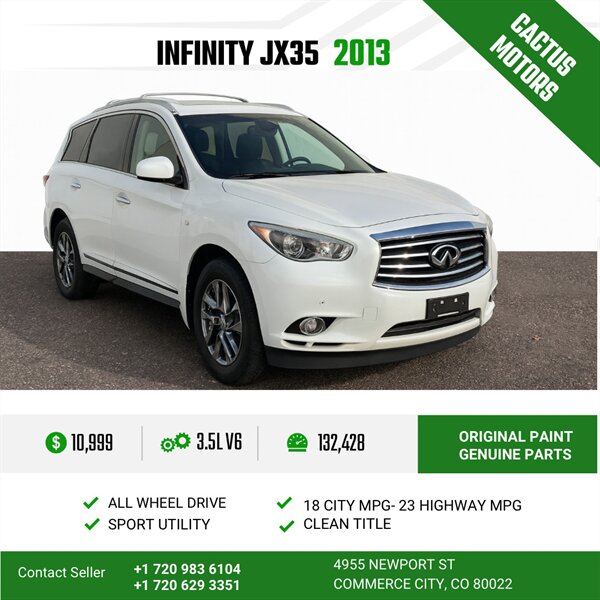 2013 INFINITI JX35   - Photo 1 - Commerce City, CO 80022