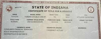 2013 Toyota Tundra Grade   - Photo 20 - Indianapolis, IN 46226