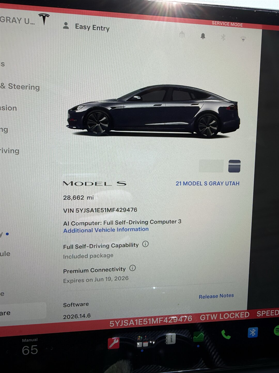 2021 Tesla Model S Long Range   - Photo 1 - North Salt Lake, UT 84010