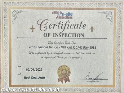 2018 Hyundai TUCSON SE - Photo 48 - North Salt Lake, UT 84010