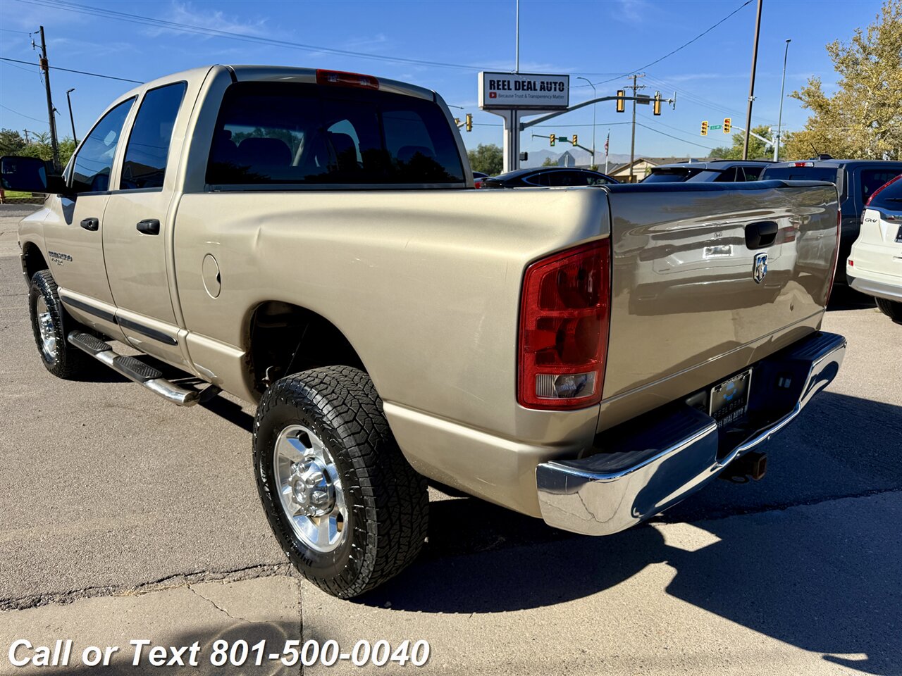 2005 Dodge Ram 2500 SLT 4dr Quad Cab SLT Big horn - Photo 10 - North Salt Lake, UT 84010
