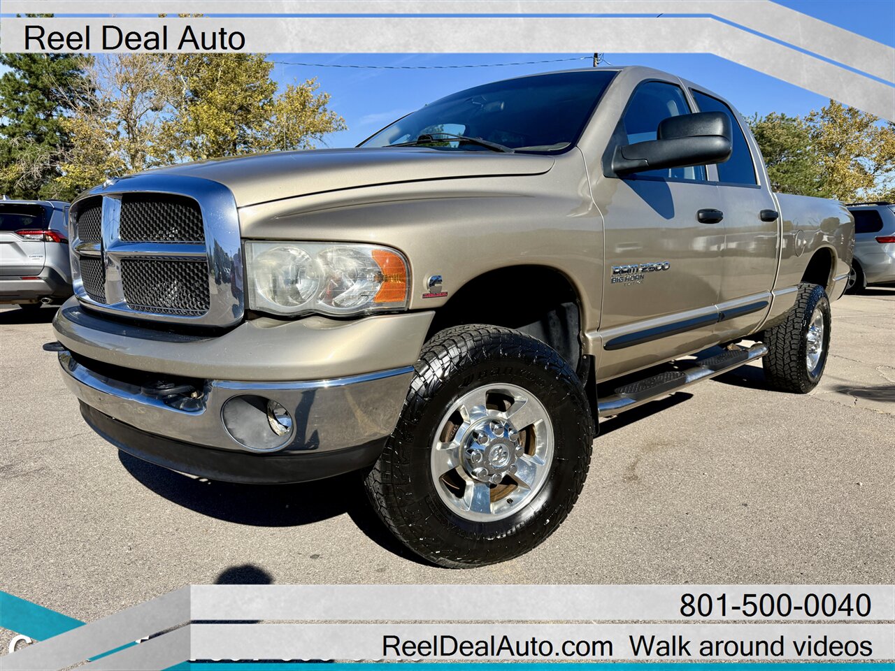 2005 Dodge Ram 2500 SLT 4dr Quad Cab SLT  Big horn - Photo 1 - North Salt Lake, UT 84010