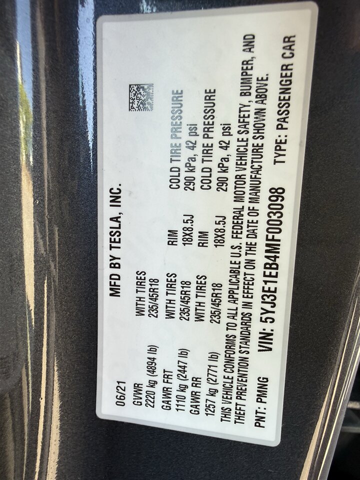 2021 Tesla Model 3 Long Range - Photo 28 - North Salt Lake, UT 84010