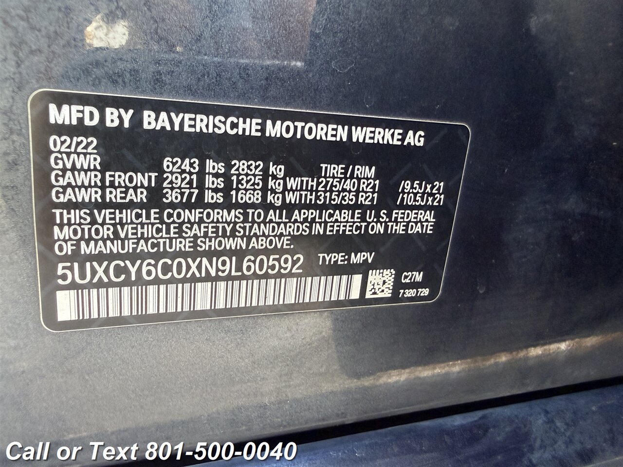 2022 BMW X6 xDrive40i - Photo 24 - North Salt Lake, UT 84010