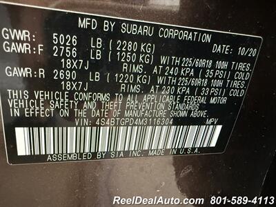 2021 Subaru Outback Touring XT   - Photo 42 - North Salt Lake, UT 84010