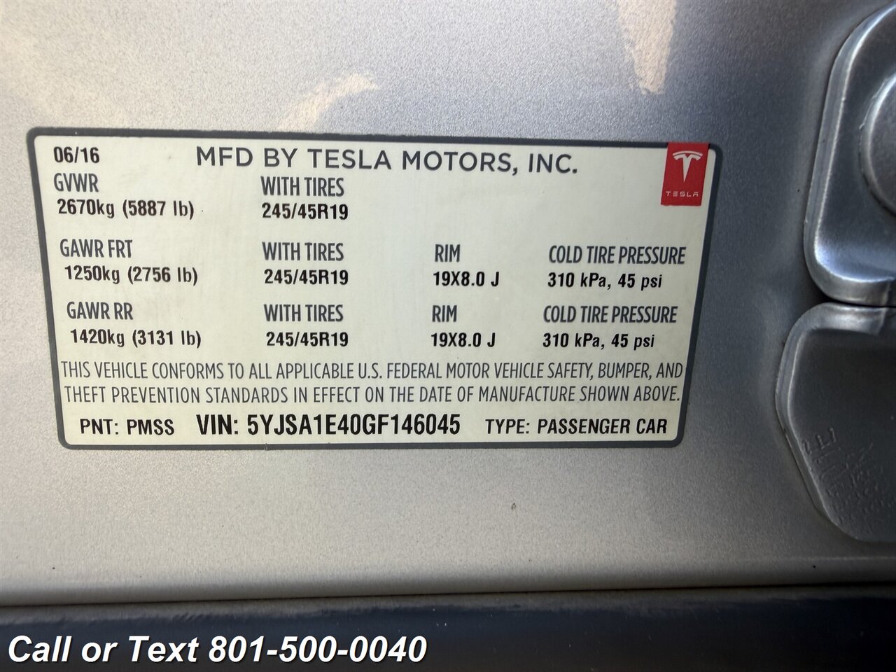 2016 Tesla Model S P90D   - Photo 36 - North Salt Lake, UT 84010