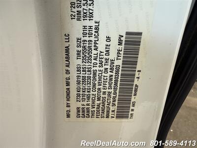 2021 Honda Odyssey Touring   - Photo 39 - North Salt Lake, UT 84010