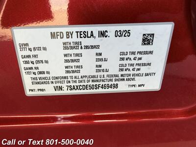2025 Tesla Model X   - Photo 35 - North Salt Lake, UT 84010
