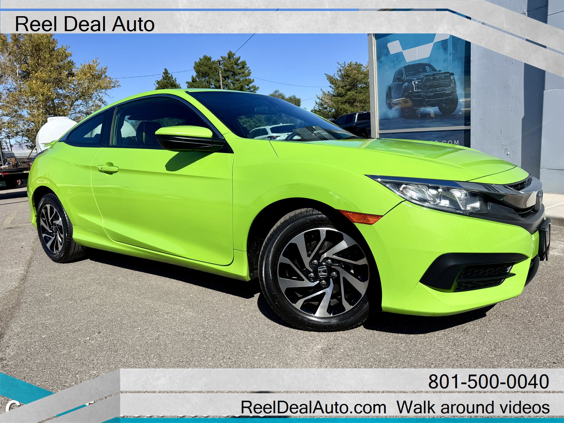 2018 Honda Civic LX-P — rebuilt & branded title, 25% below market