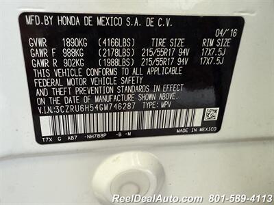 2016 Honda HR-V EX   - Photo 40 - North Salt Lake, UT 84010