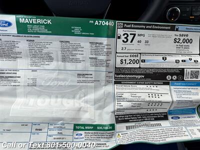 2023 Ford Maverick Lariat - Photo 45 - North Salt Lake, UT 84010