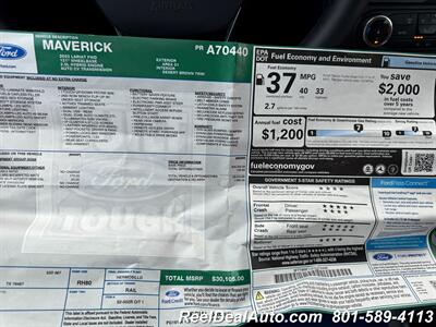 2023 Ford Maverick Lariat   - Photo 45 - North Salt Lake, UT 84010