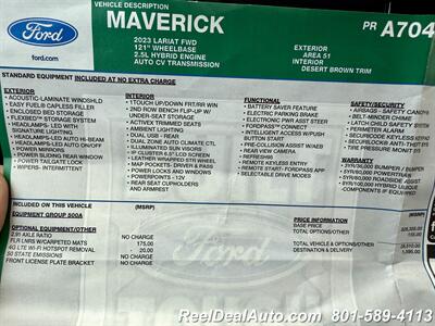 2023 Ford Maverick Lariat   - Photo 46 - North Salt Lake, UT 84010