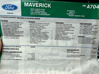 2023 Ford Maverick Lariat - Photo 46 - North Salt Lake, UT 84010