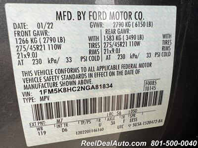 2022 Ford Explorer Platinum   - Photo 19 - North Salt Lake, UT 84010