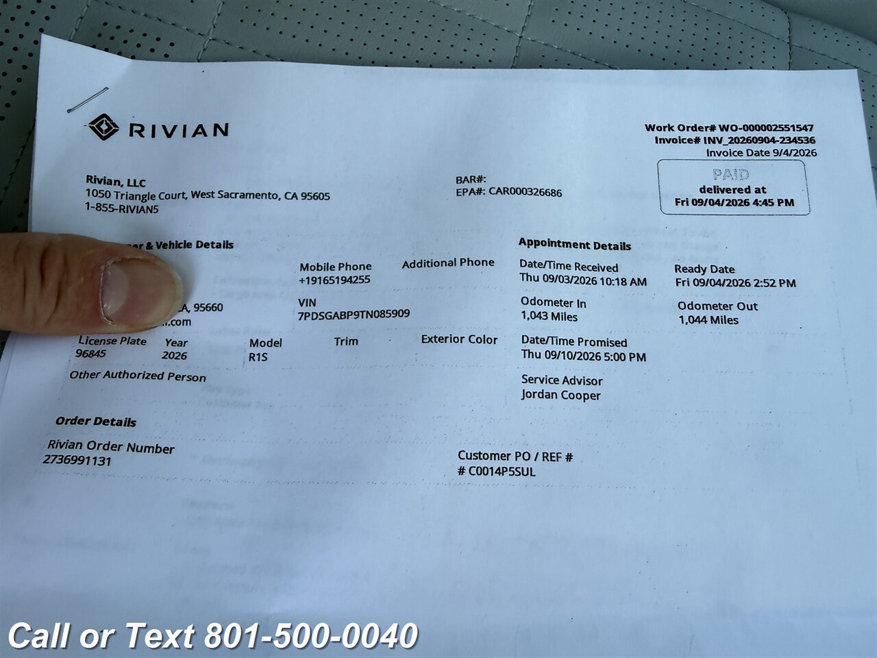 2026 Rivian R1S Ascend Miami Edtion - Photo 55 - North Salt Lake, UT 84010