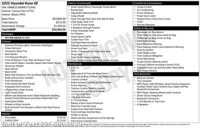 2022 Hyundai KONA SE - Photo 9 - North Salt Lake, UT 84010