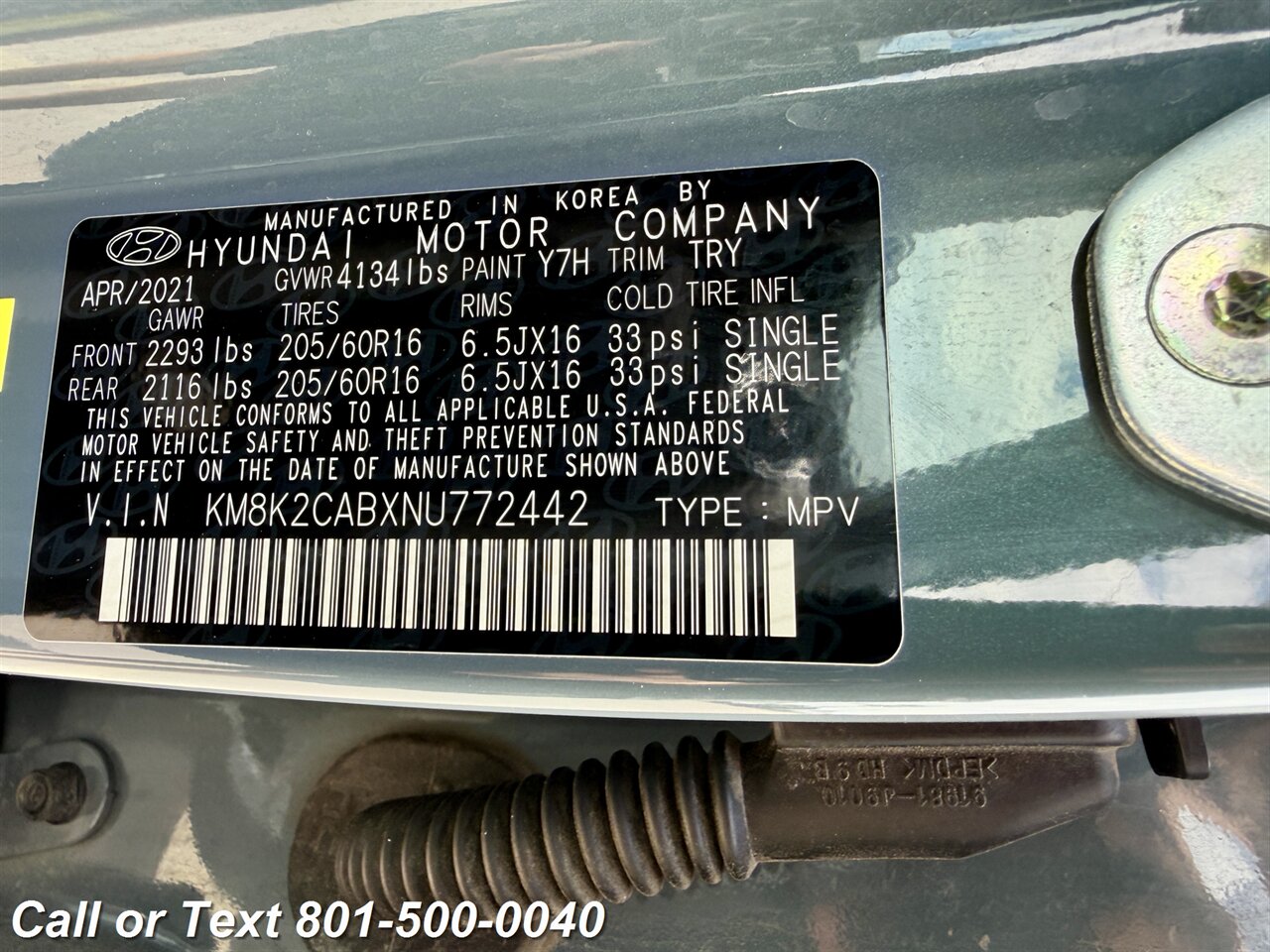 2022 Hyundai KONA SE - Photo 37 - North Salt Lake, UT 84010