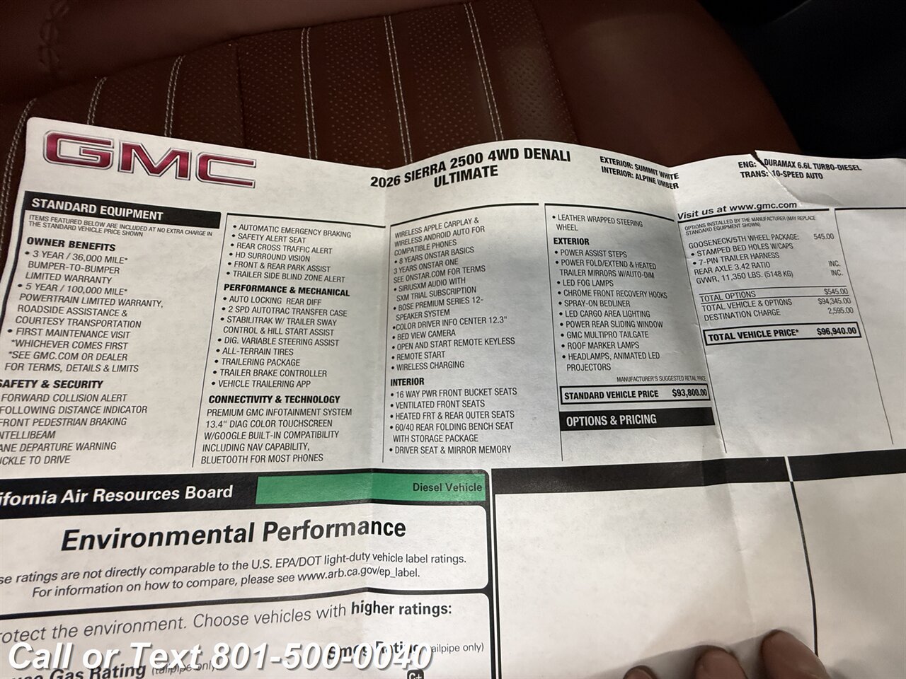 2026 GMC Sierra 2500 Denali Ultimate - Photo 51 - North Salt Lake, UT 84010