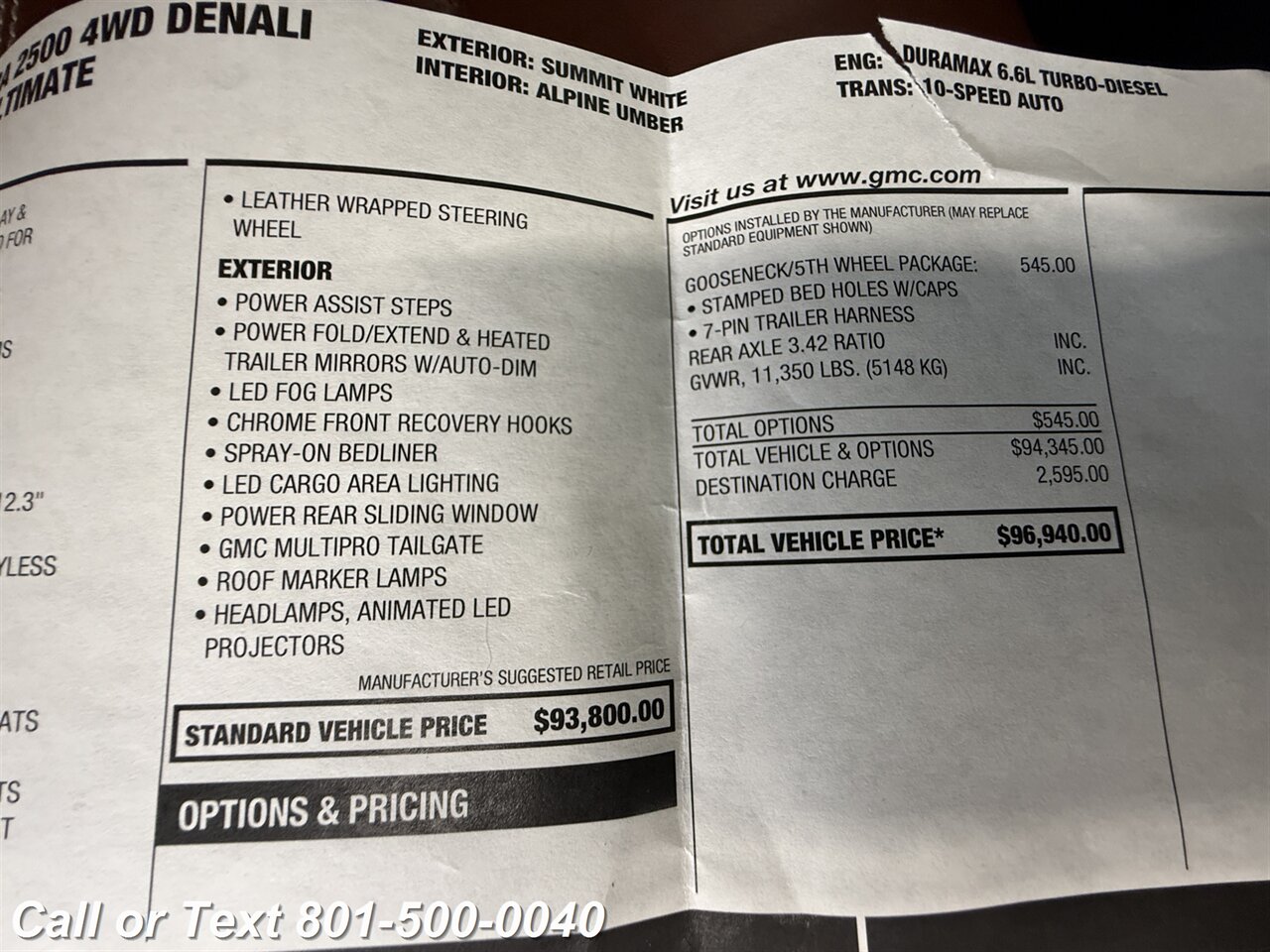 2026 GMC Sierra 2500 Denali Ultimate - Photo 53 - North Salt Lake, UT 84010