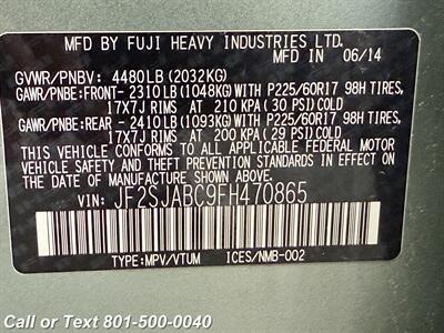 2015 Subaru Forester 2.5i   - Photo 12 - North Salt Lake, UT 84010