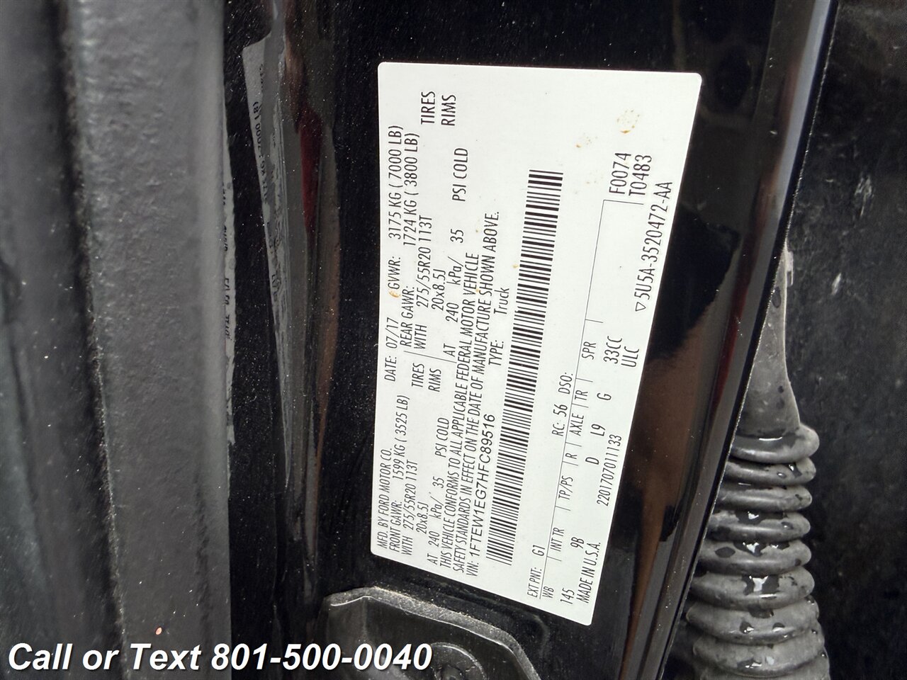 2017 Ford F-150 Platinum   - Photo 3 - North Salt Lake, UT 84010