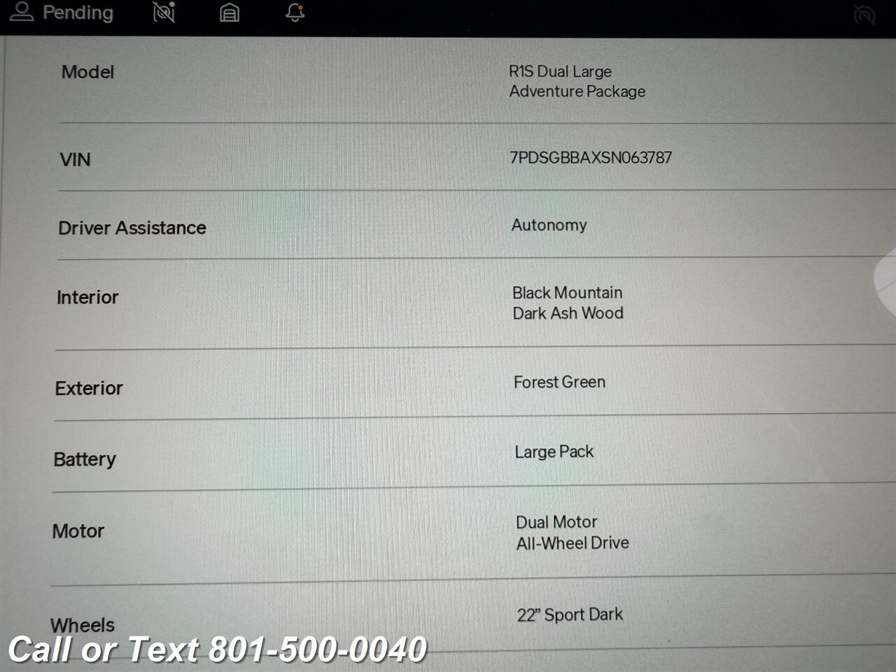 2025 Rivian R1S Adventure - Photo 2 - North Salt Lake, UT 84010