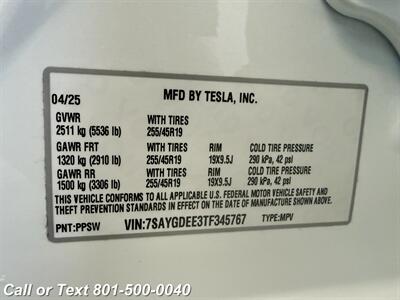 2026 Tesla Model Y Long Range   - Photo 37 - North Salt Lake, UT 84010