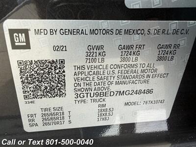 2021 GMC Sierra 1500 SLE   - Photo 28 - North Salt Lake, UT 84010