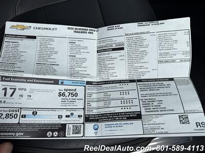 2020 Chevrolet Silverado 1500 LT Trail Boss   - Photo 44 - North Salt Lake, UT 84010