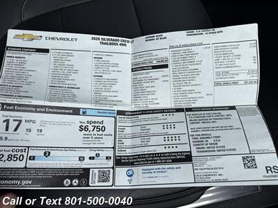2020 Chevrolet Silverado 1500 LT Trail Boss - Photo 44 - North Salt Lake, UT 84010
