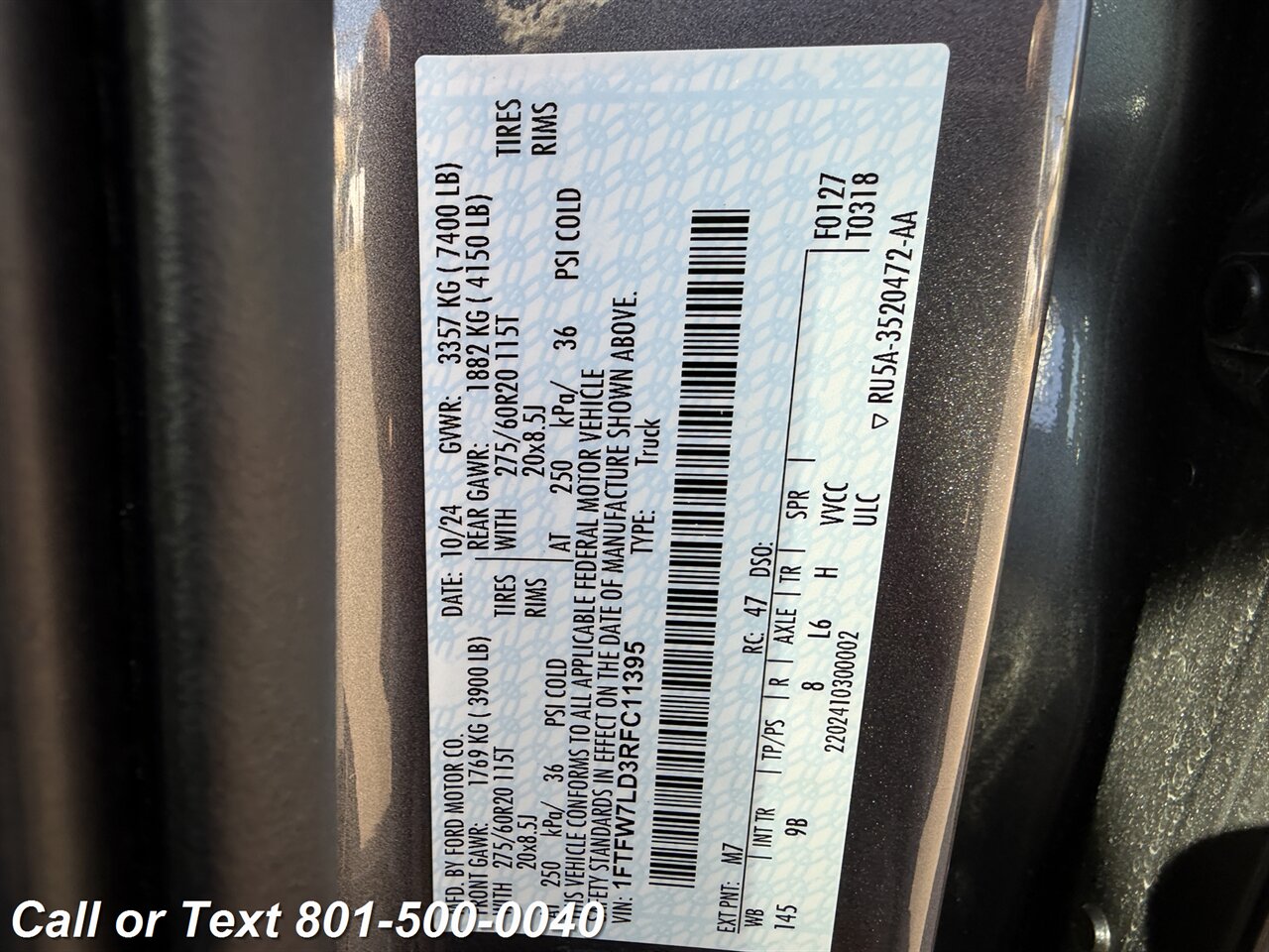 2024 Ford F-150 Platinum - Photo 58 - North Salt Lake, UT 84010
