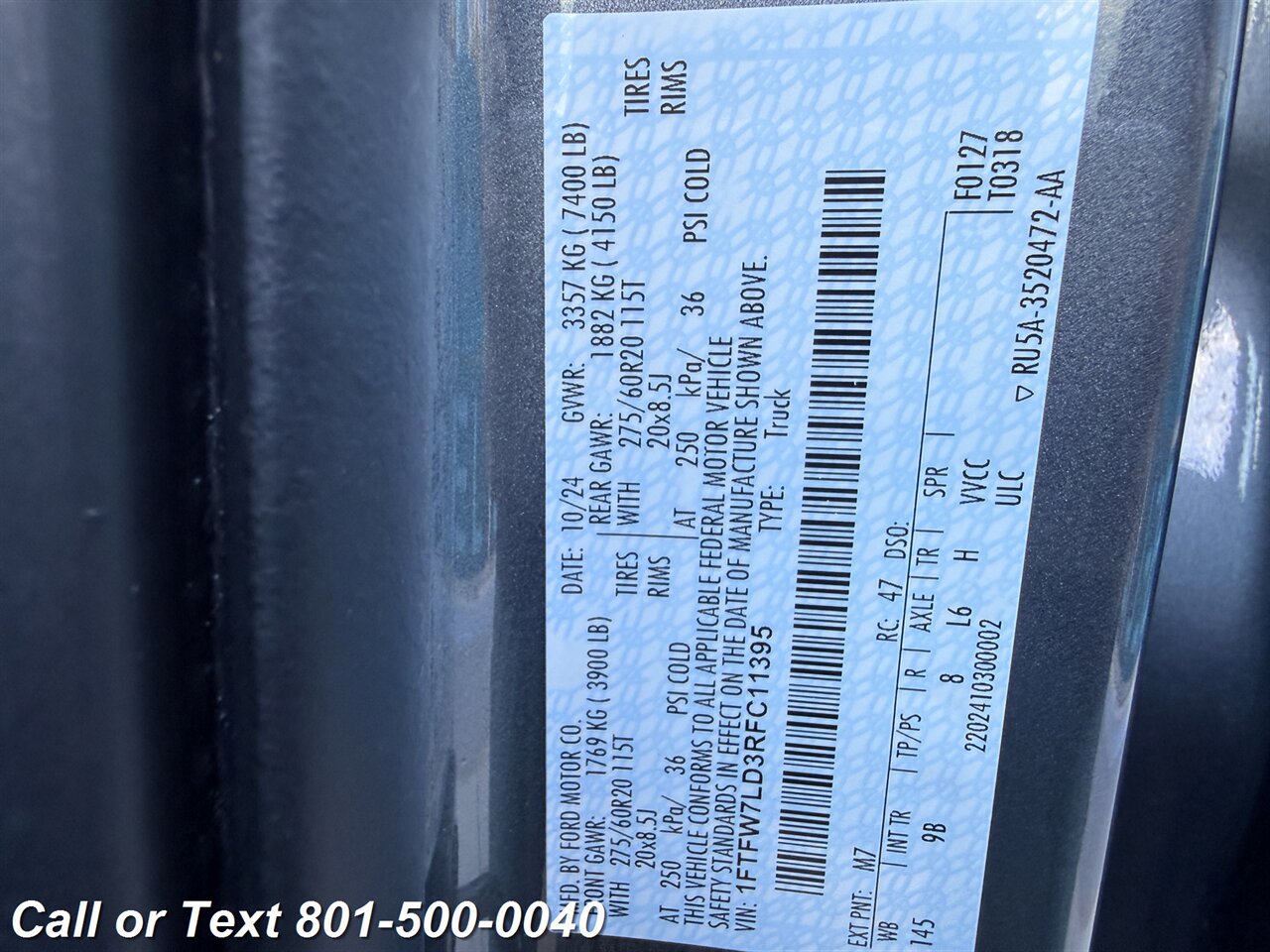 2024 Ford F-150 Platinum - Photo 24 - North Salt Lake, UT 84010
