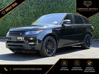2017 Land Rover Range Rover Sport Supercharged SUV