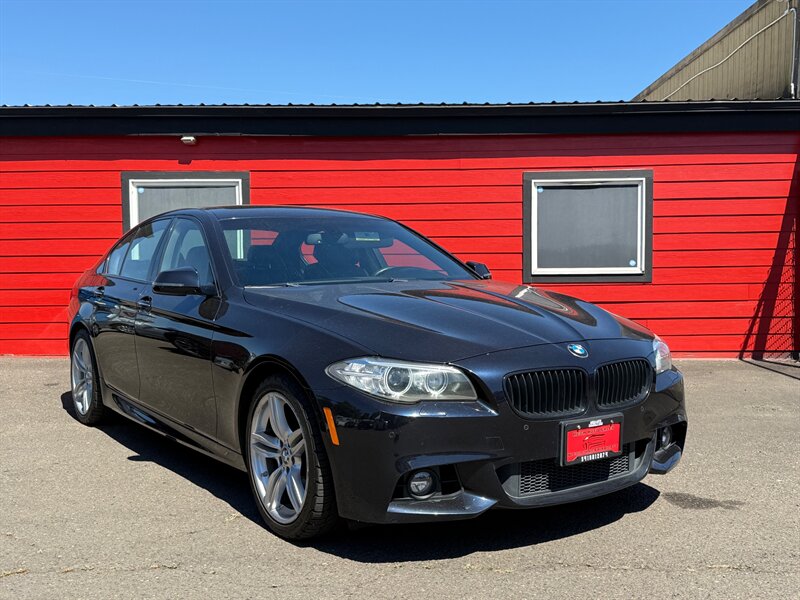 Black 2015 BMW 5 Series 535i xDrive Sedan AWD Sedan All-Wheel Drive Automatic